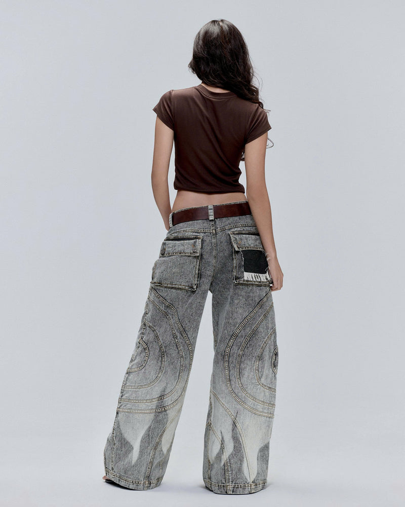 FLAME DENIM PANTS
