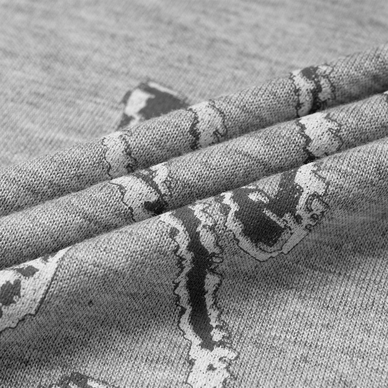 GRAY SILENT REBEL LONGSLEEVE TEE