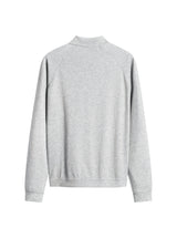 LONG SLEEVE POLO SHIRT - LIGHT GRAY
