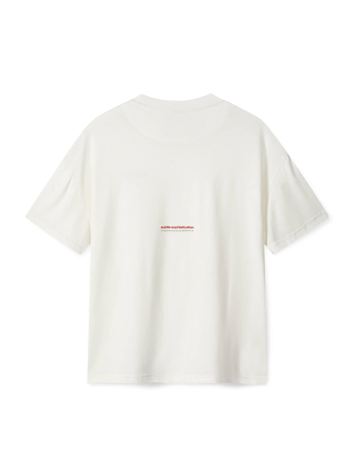 SUBTLE LOGO T-SHIRT - WHITE