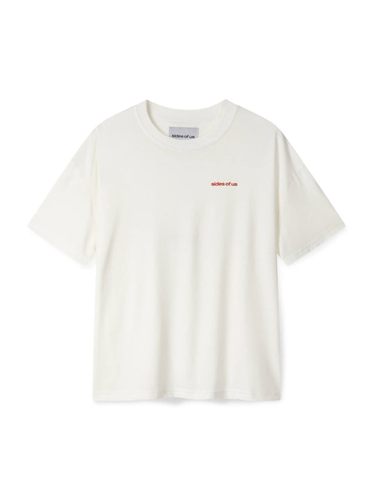 SUBTLE LOGO T-SHIRT - WHITE