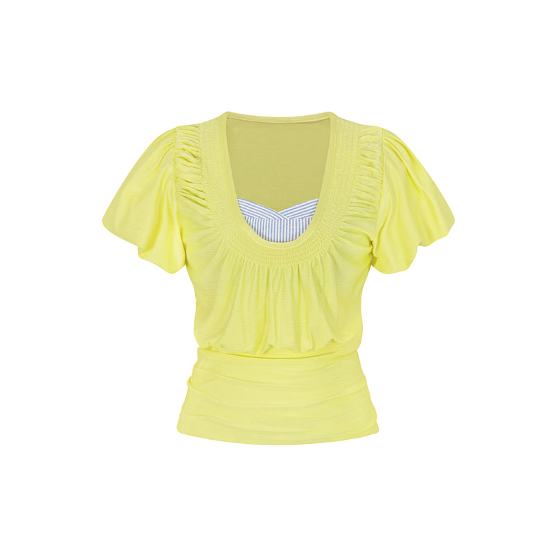 LEMON TONIC CACHE - CACHE TOP