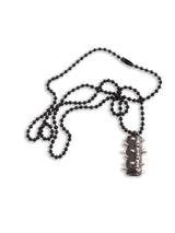 SPIKY CIG 925 SILVER NECKLACE