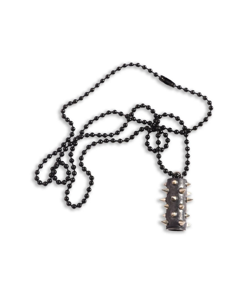 SPIKY CIG 925 SILVER NECKLACE
