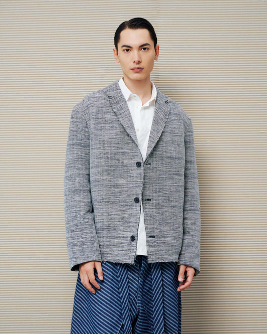 MOHAN HANDWOVEN FABRIC BLAZER PATTERN