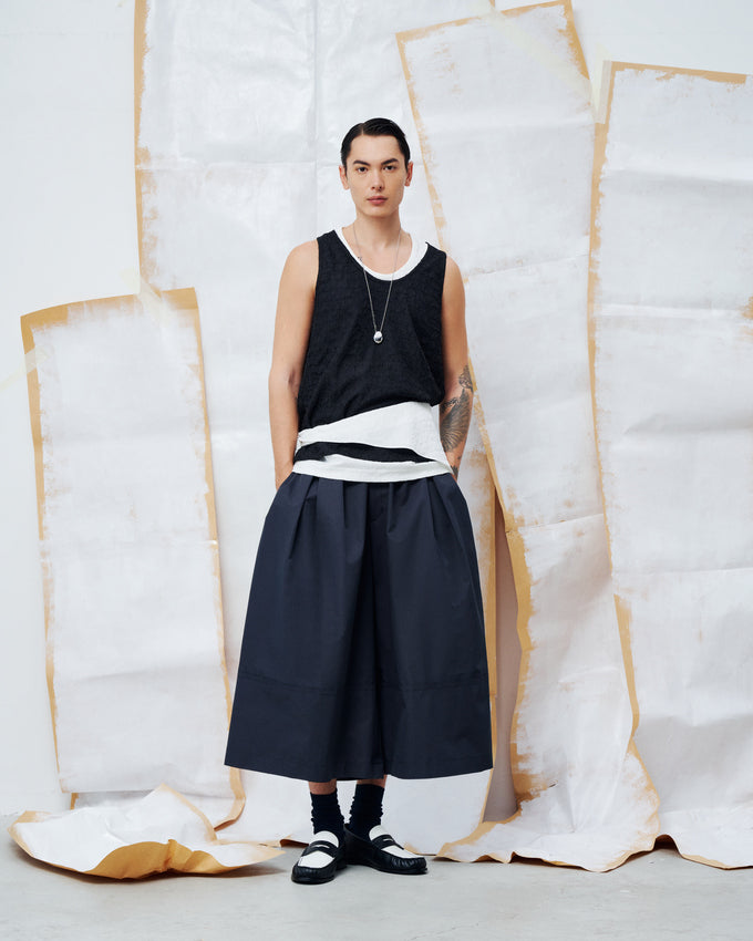 SANKO CULOTTES PANTS BLACK