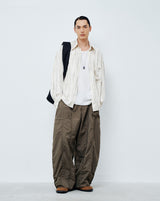 RAW EDGE PANTS BROWN