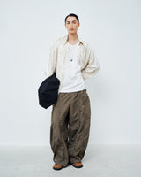 RAW EDGE PANTS BROWN