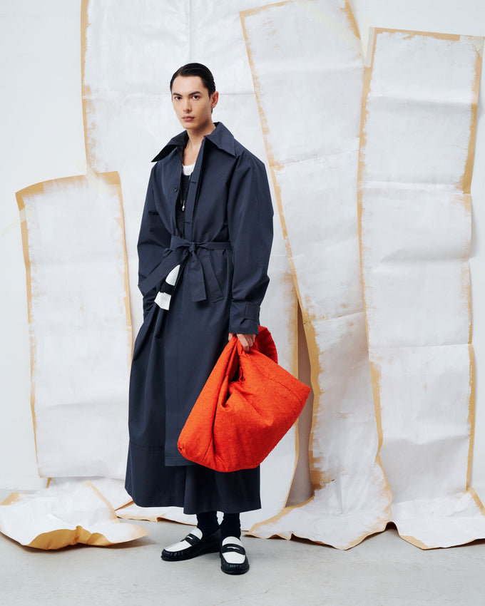 LOU TOTE BAG ORANGE 