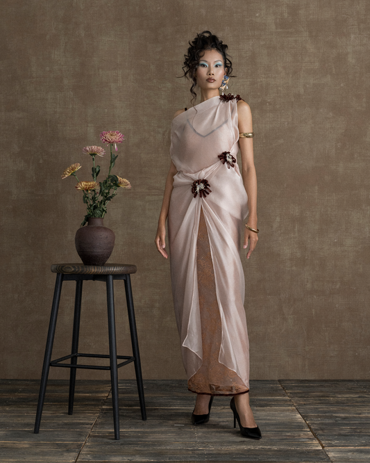 SUNLIGHT LA JOCONDE DE L'ORIENT CHIFFON GOWN (SET)