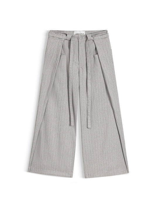 STRIPE PANTS - CREAM