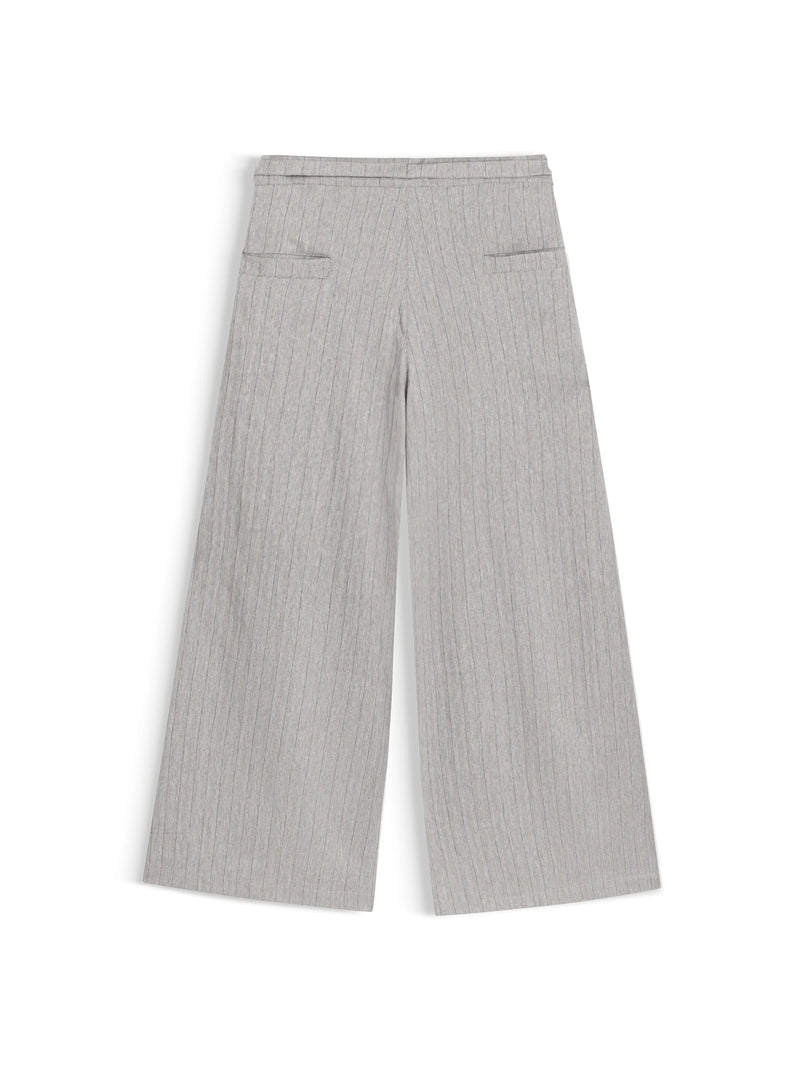 STRIPE PANTS - CREAM