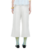 CREAMY PEPITES CAPRI PANTS