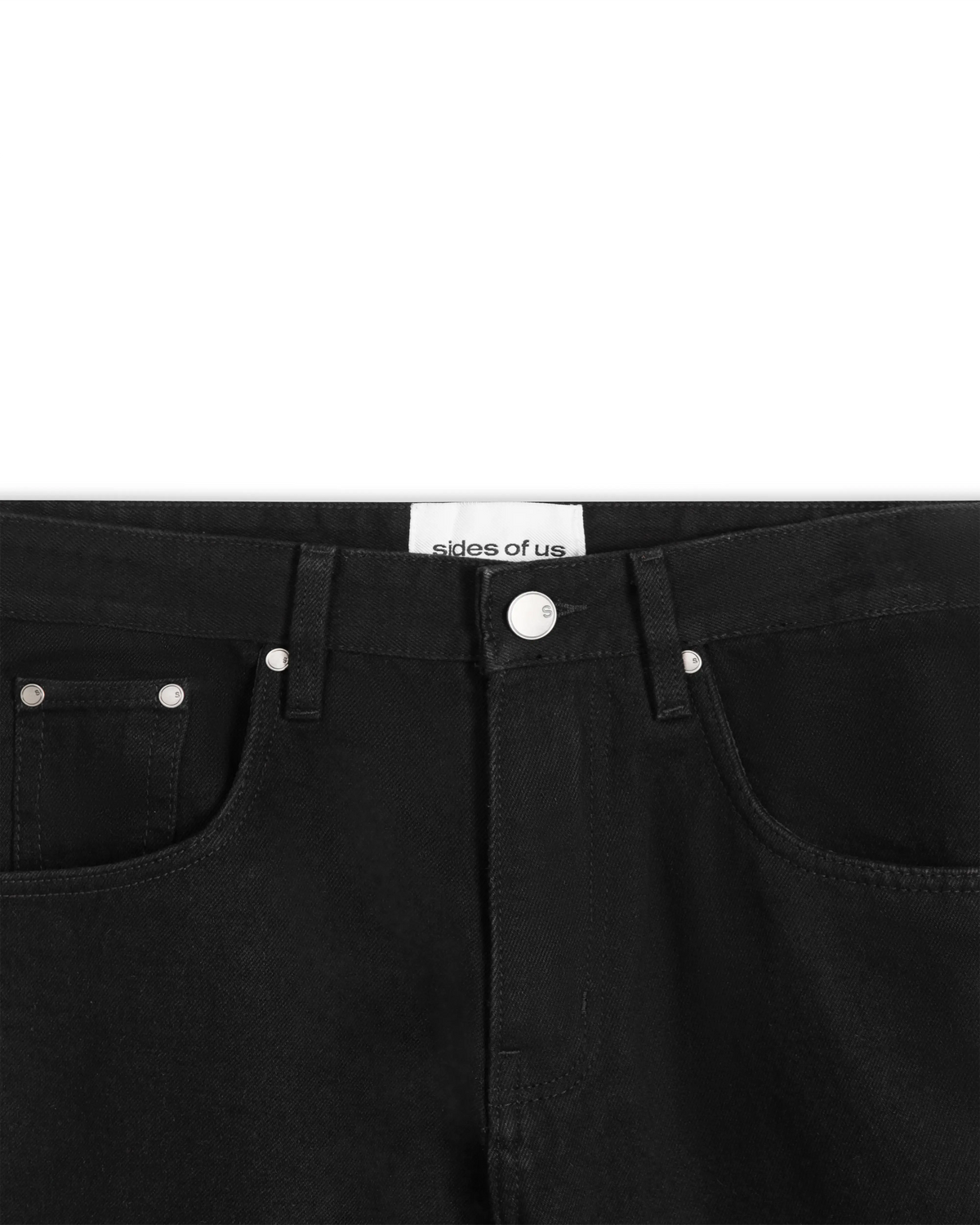 REGULAR FIT JEANS - WASHED BLACK