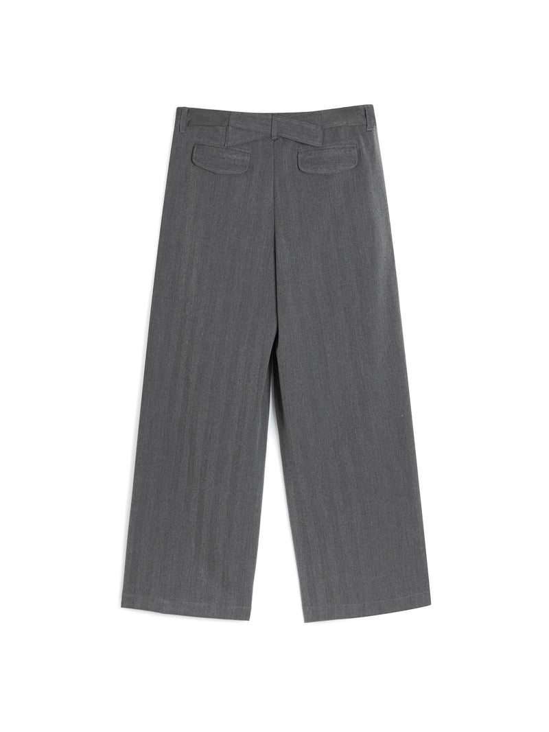 DUALINE TROUSERS - GREY