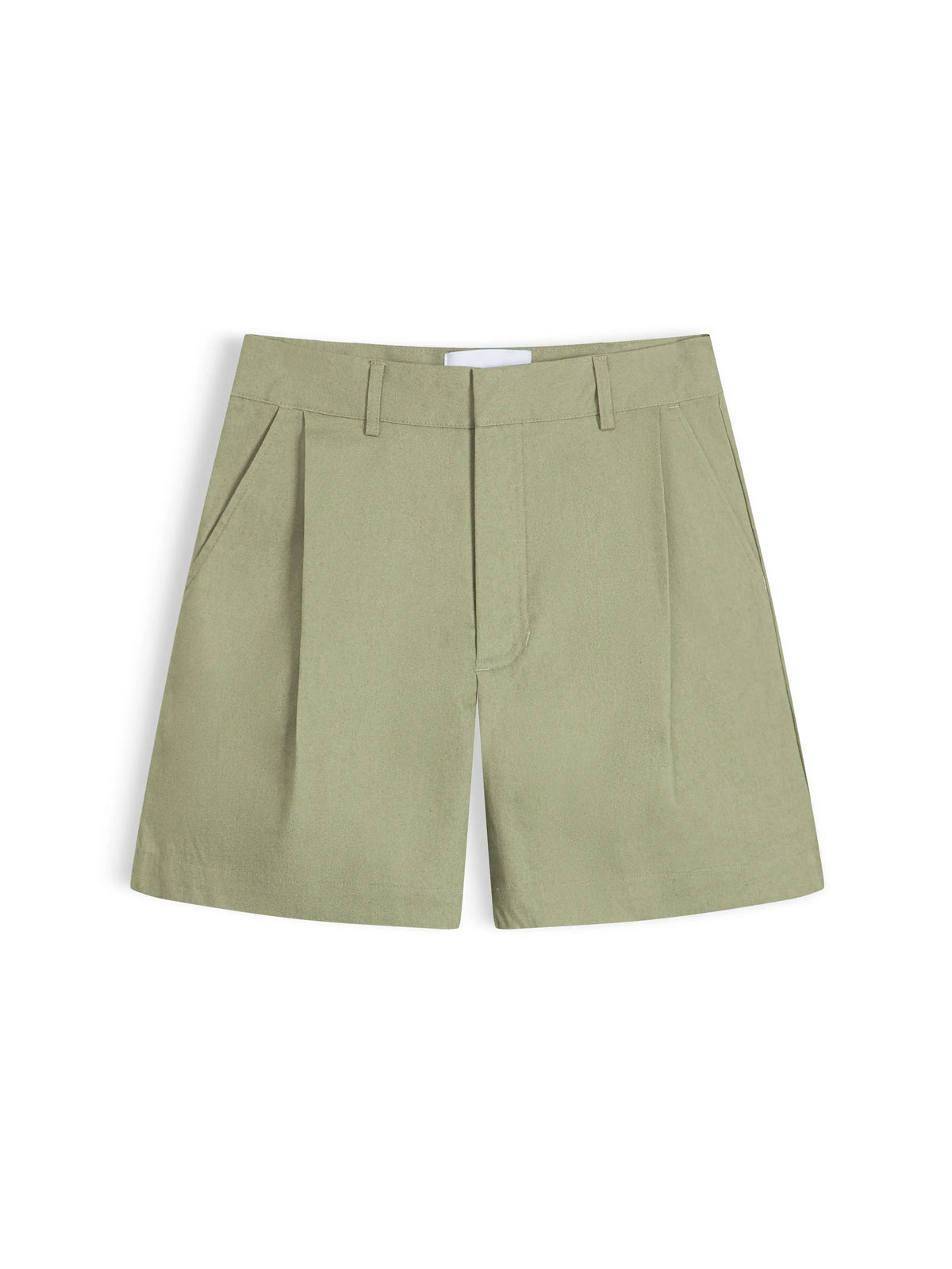 RETREAT DENIM SHORTS - MOSS GREEN