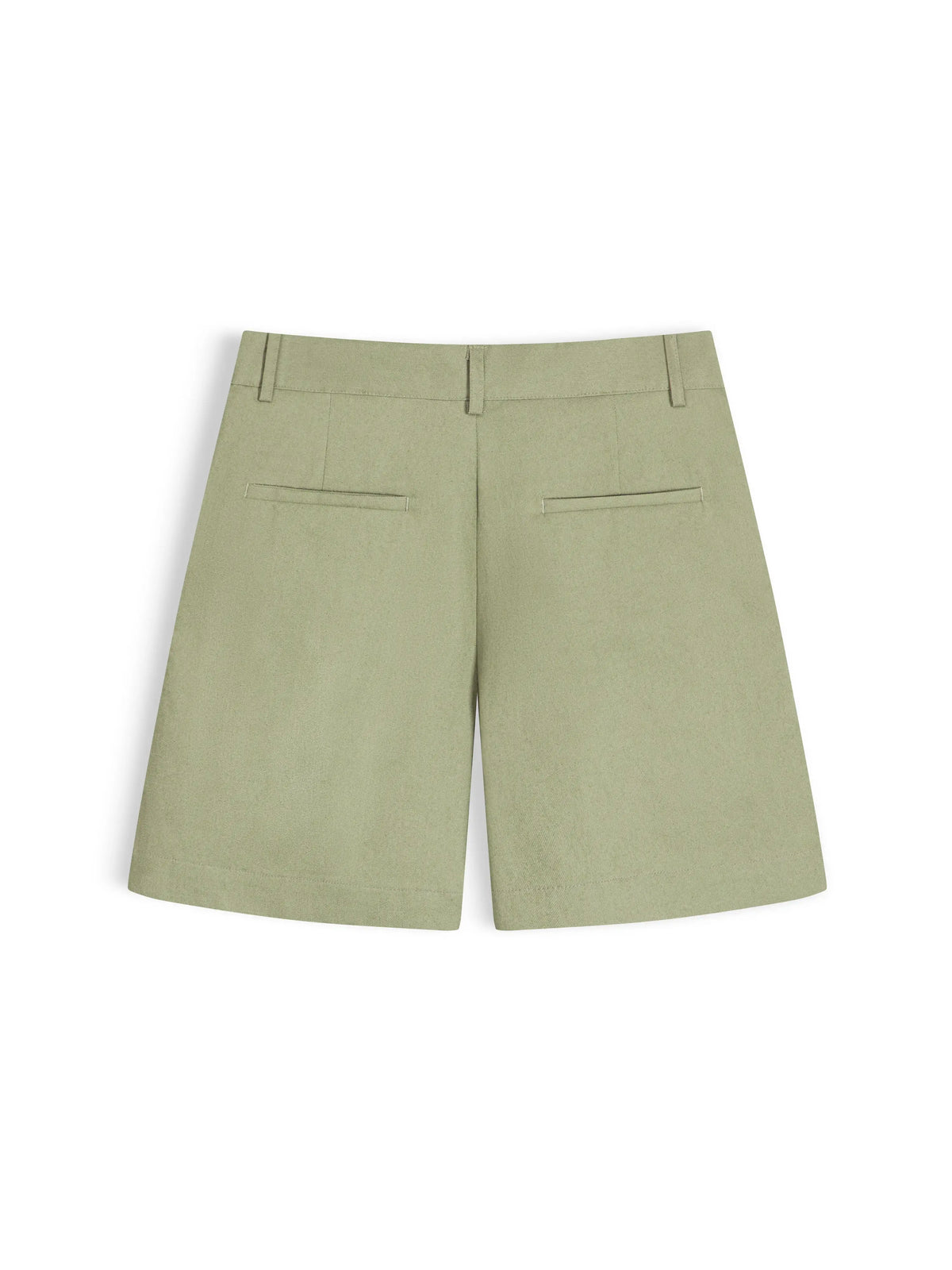 RETREAT DENIM SHORTS - MOSS GREEN