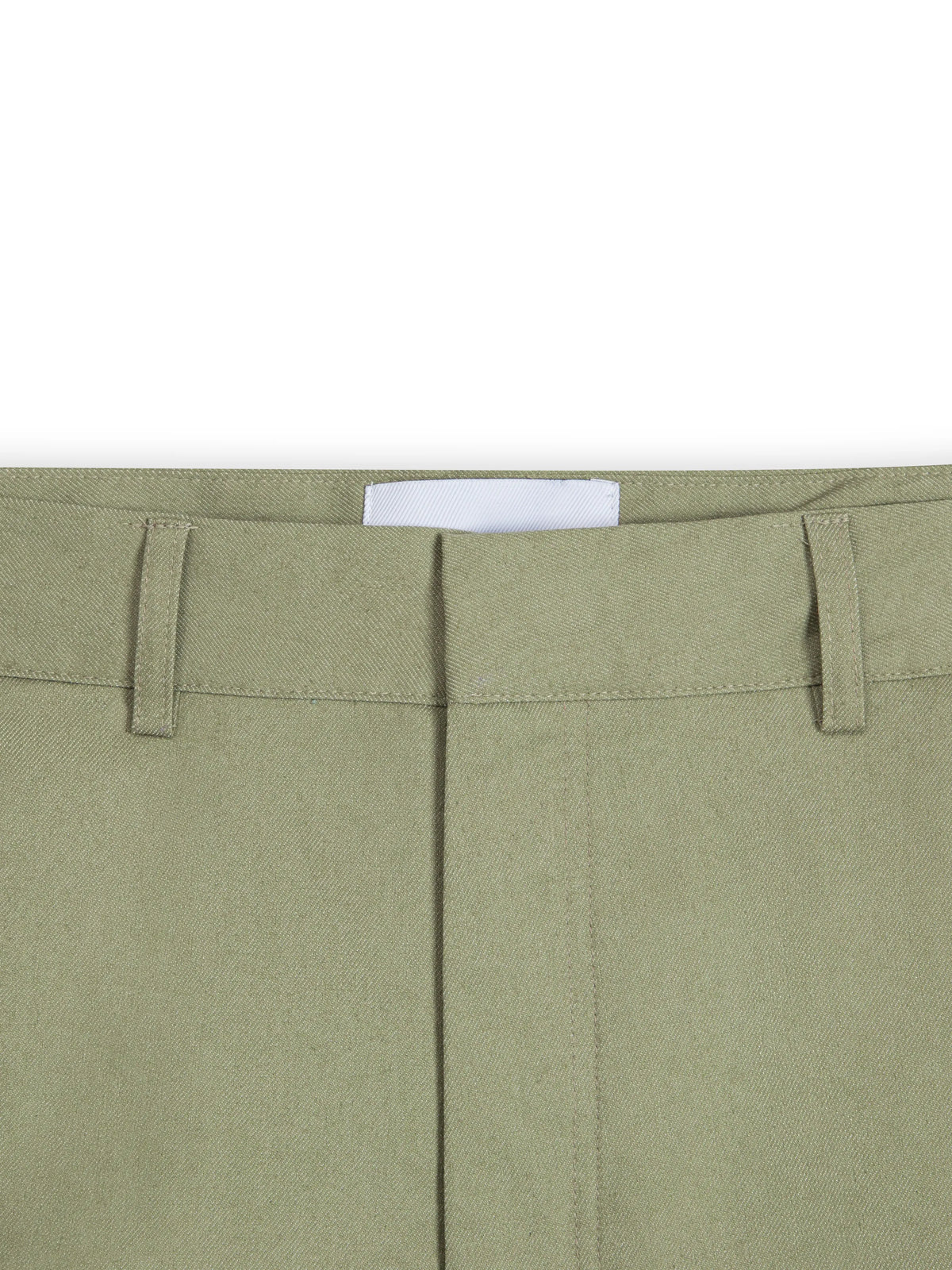 RETREAT DENIM SHORTS - MOSS GREEN