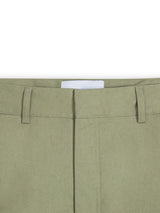 RETREAT DENIM SHORTS - MOSS GREEN