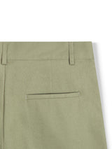 RETREAT DENIM SHORTS - MOSS GREEN