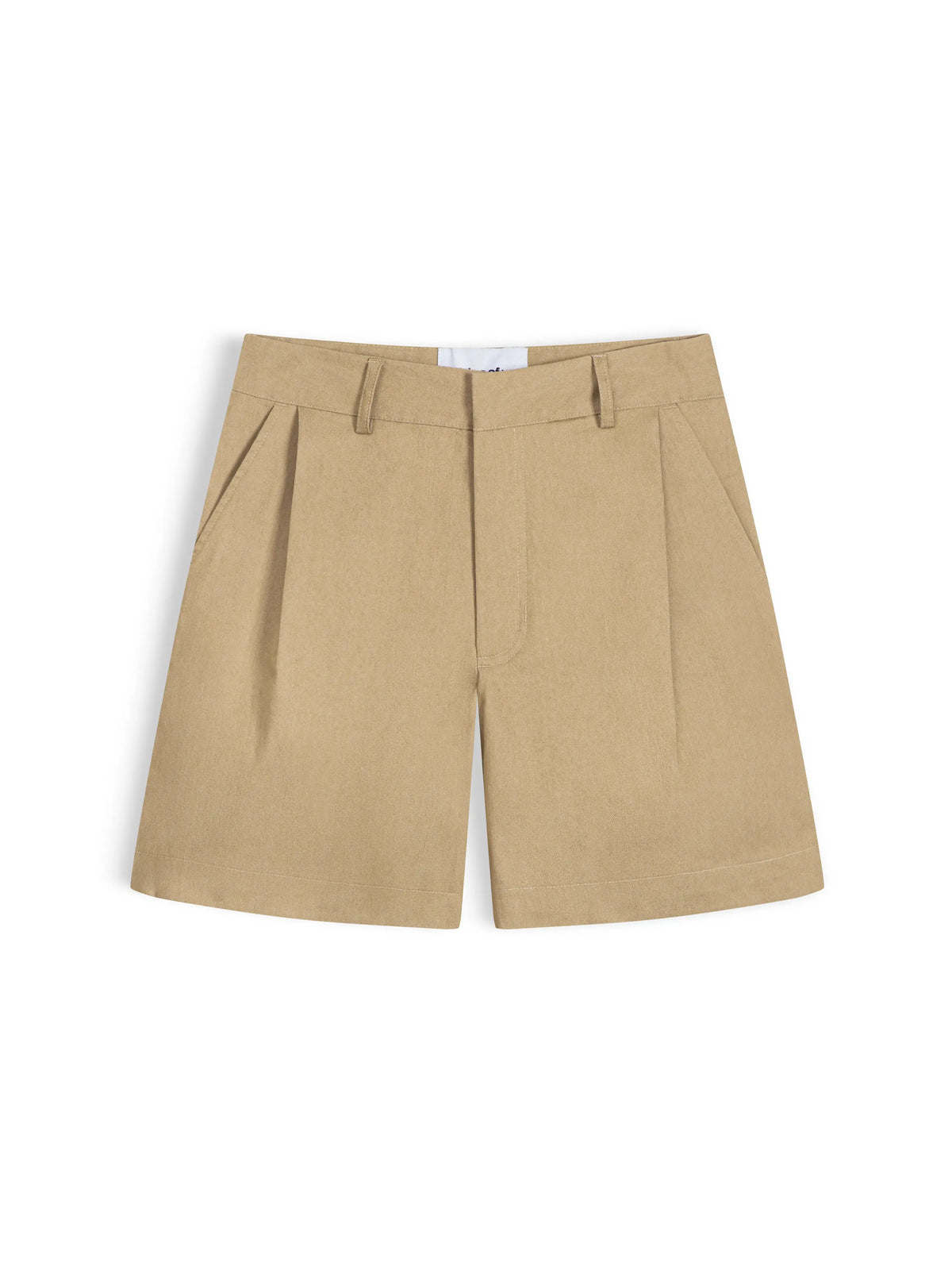RETREAT DENIM SHORTS - SAND