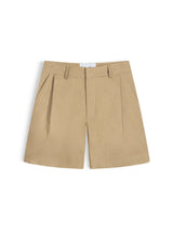RETREAT DENIM SHORTS - SAND