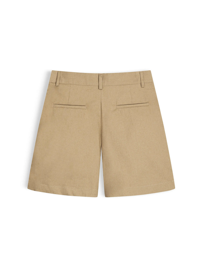 RETREAT DENIM SHORTS - SAND