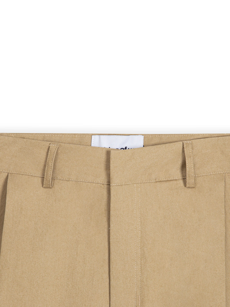 RETREAT DENIM SHORTS - SAND