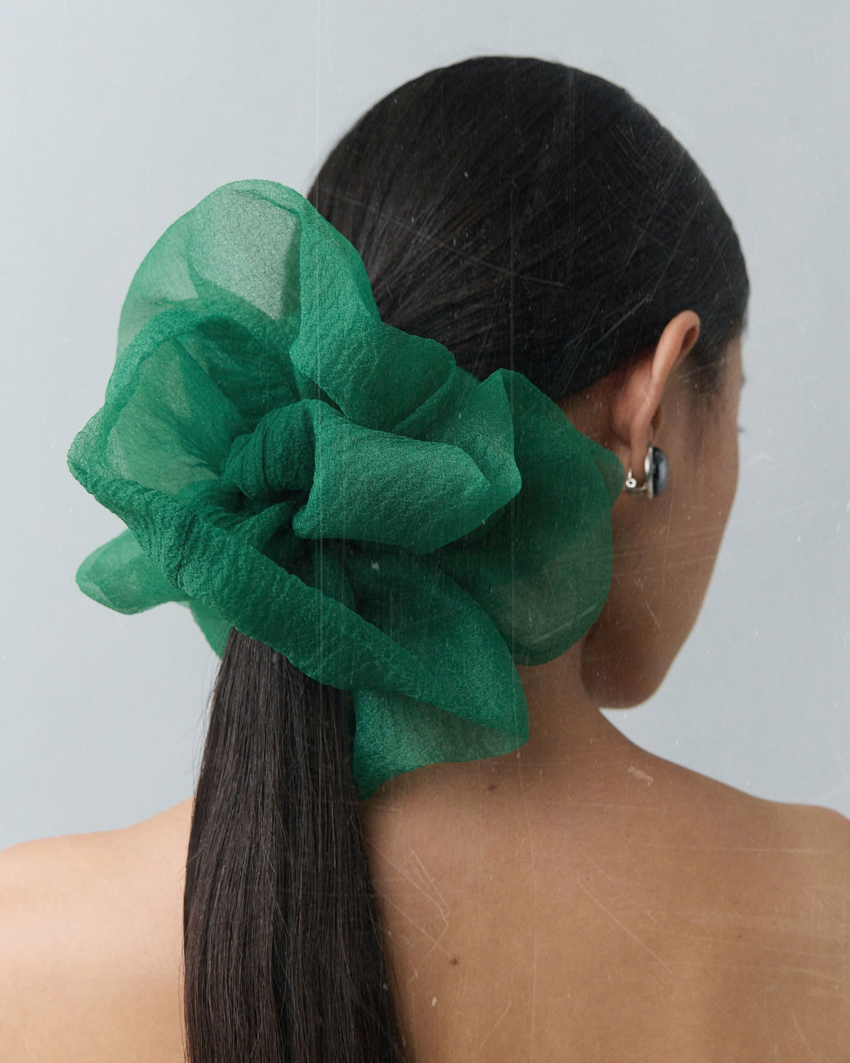"XANH THAU" SCRUNCHIE