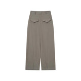 OWST STRAIGHT LEG TROUSERS - SAND BEIGE