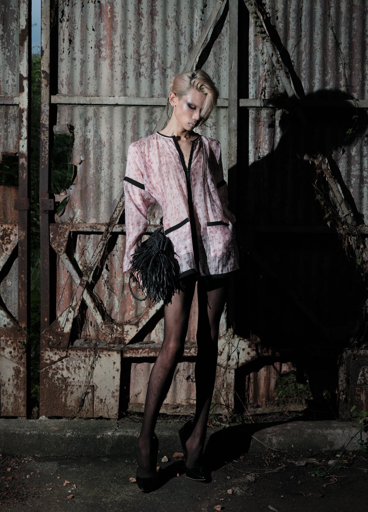PINK BUNG BIEN SOUTH VIETNAMESE PAJAMA