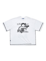 KON OVERSIZED WHITE TEE