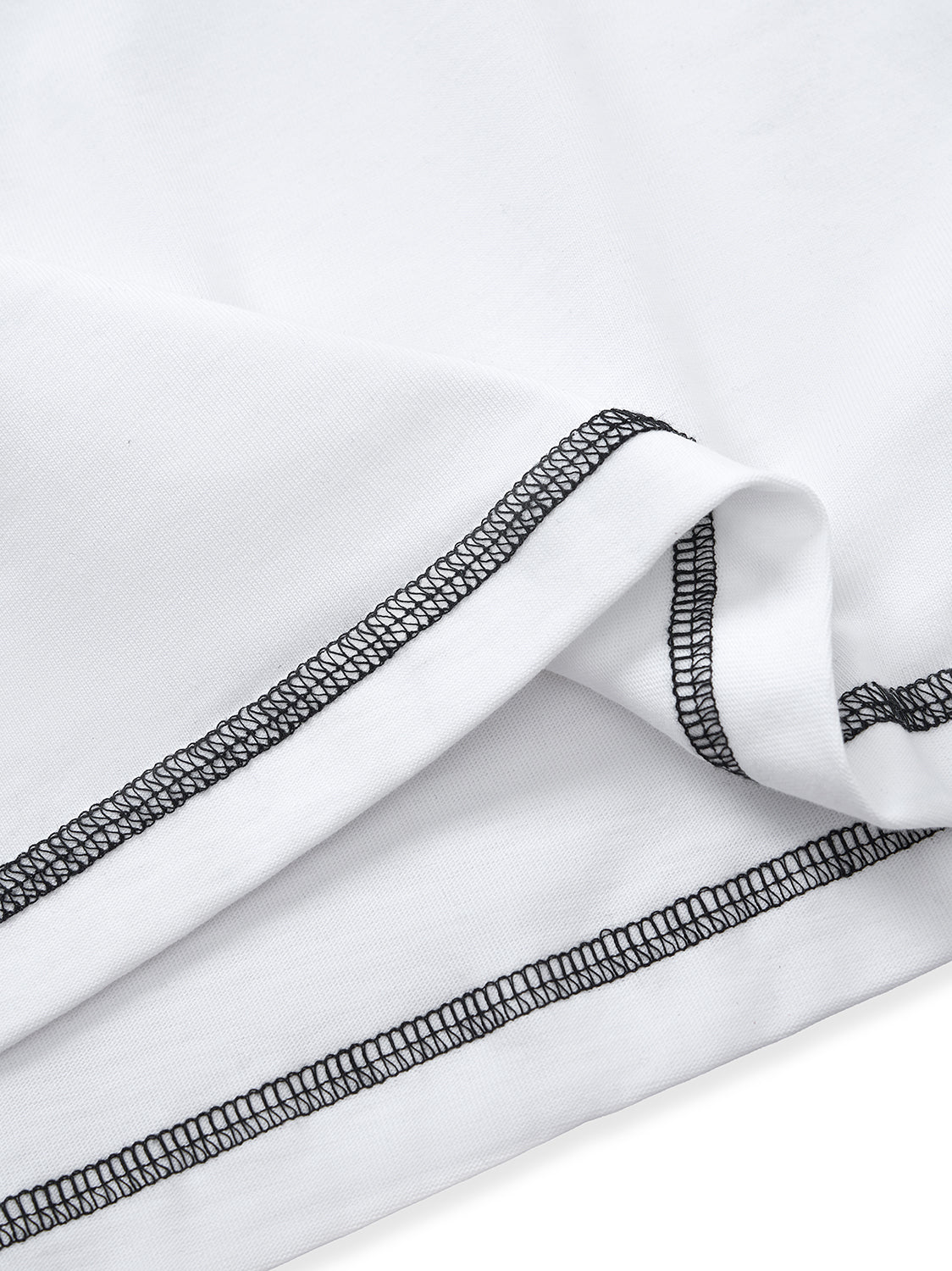 KON OVERSIZED WHITE TEE