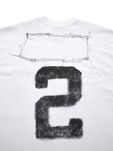 KON OVERSIZED WHITE TEE