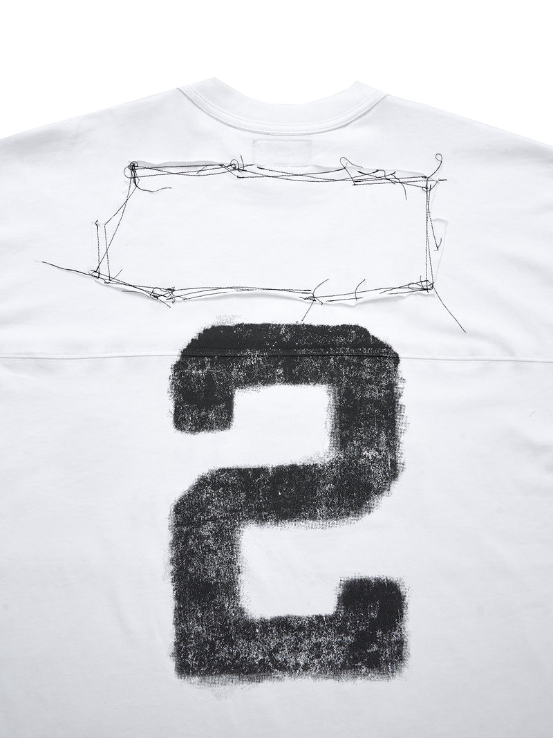 KON OVERSIZED WHITE TEE
