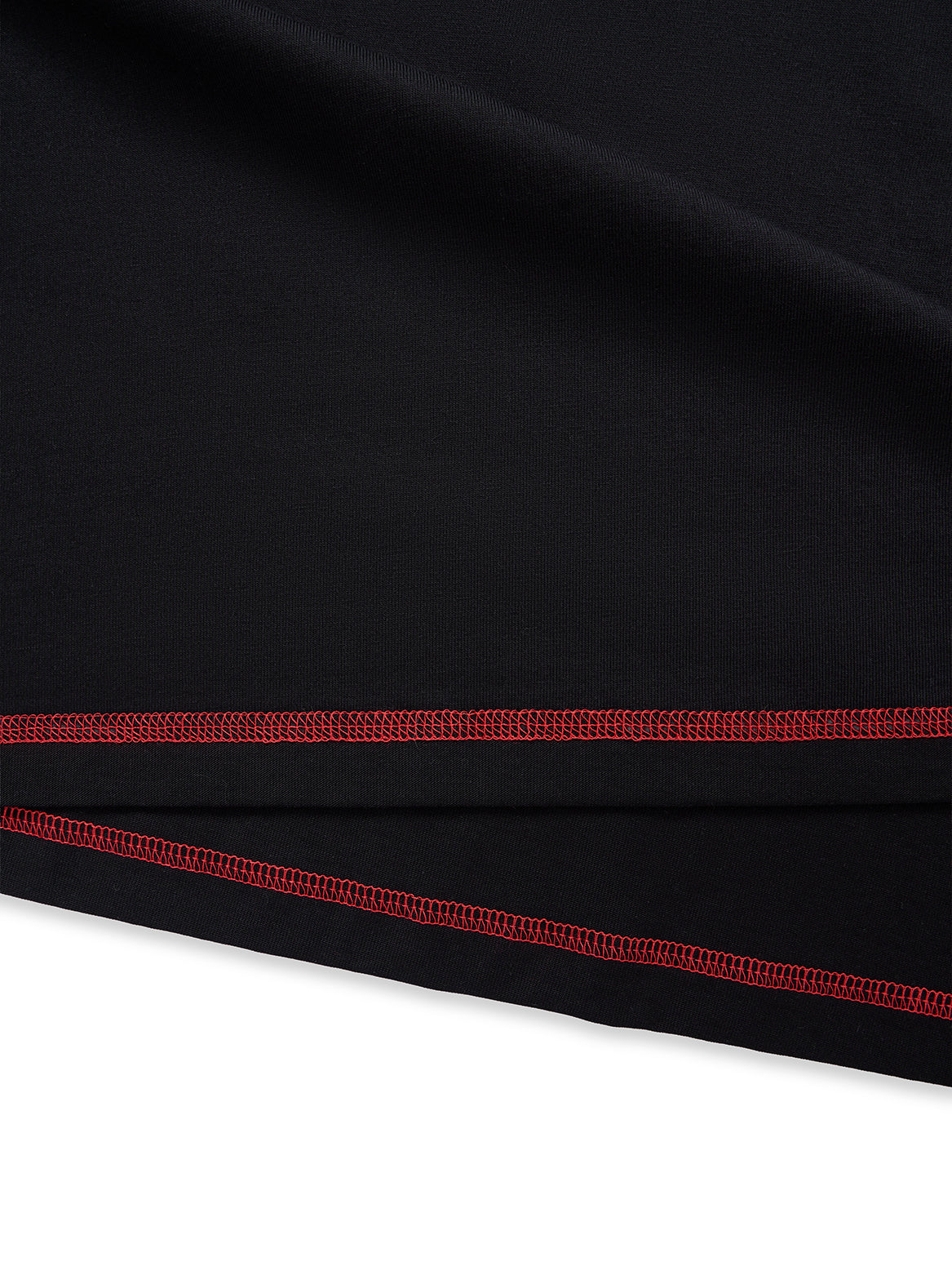 KON OVERSIZED BLACK TEE