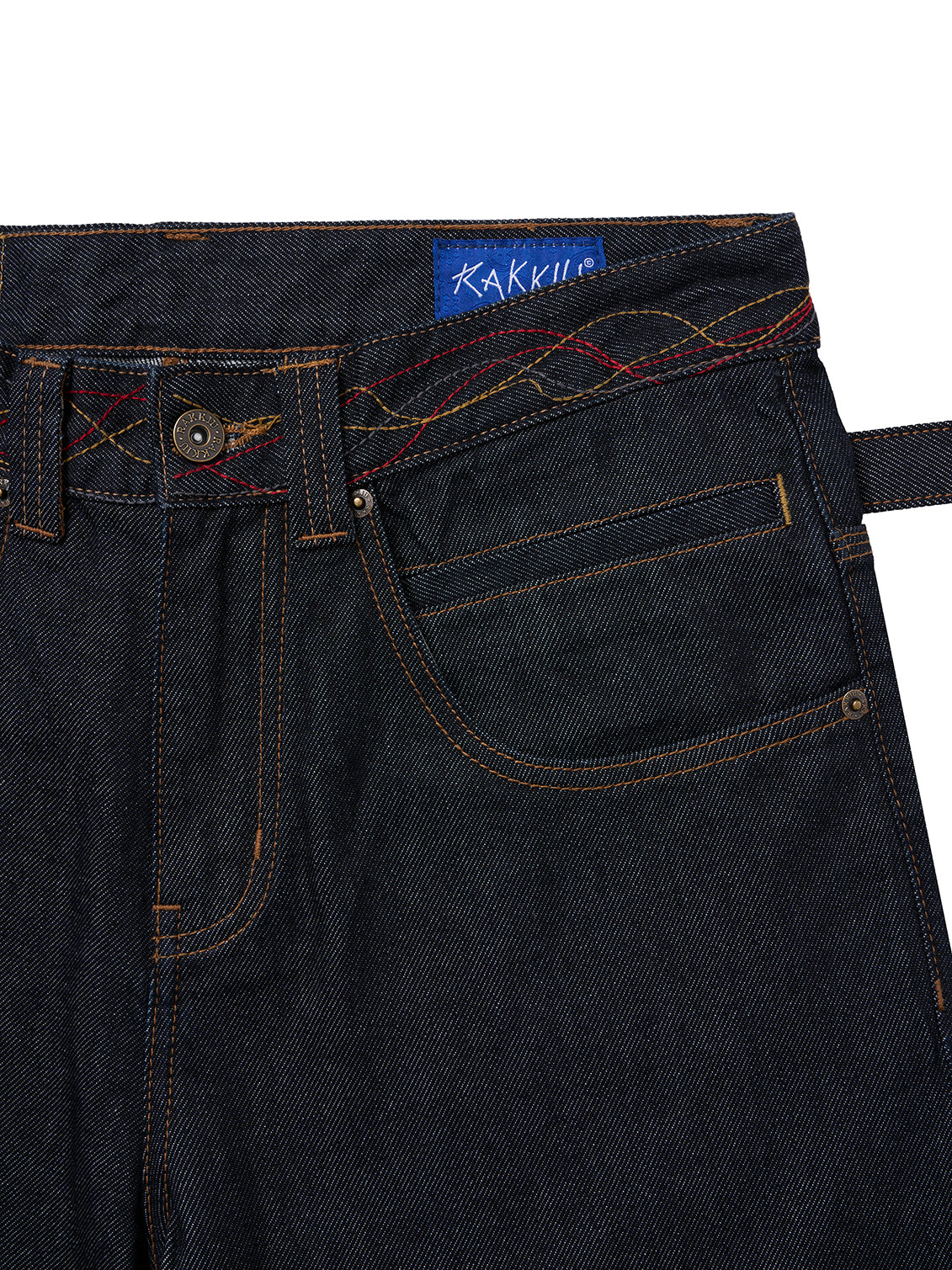 FURU RAW DENIM FLARE JEANS