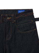 FURU RAW DENIM FLARE JEANS