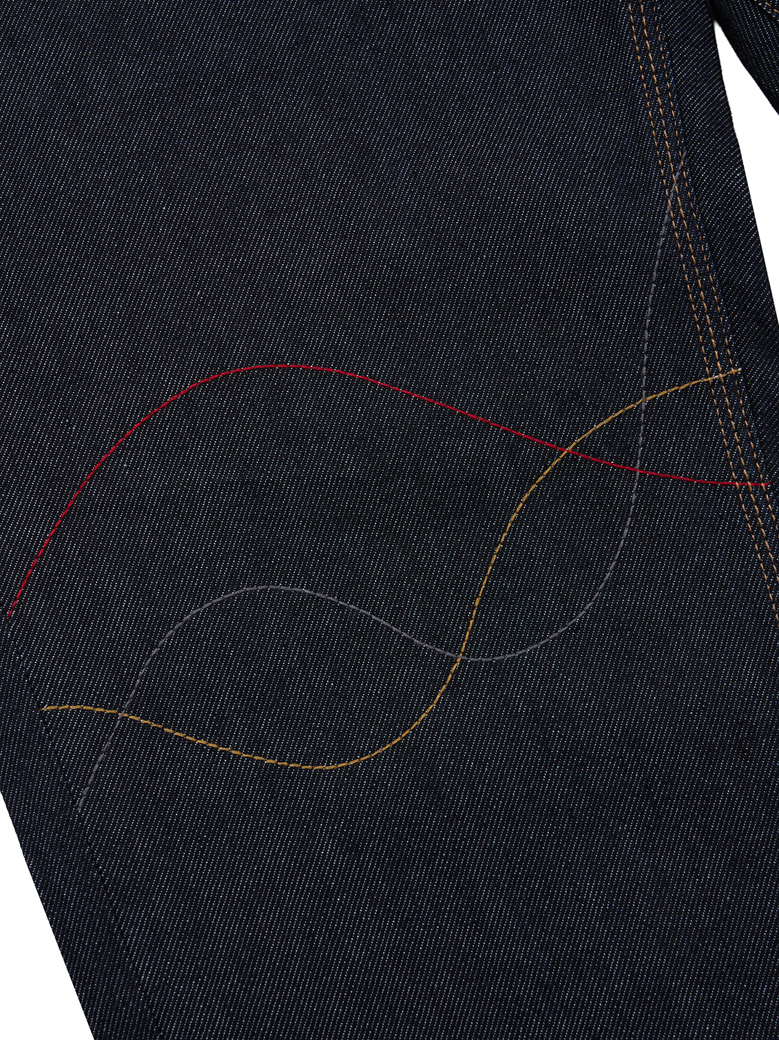 FURU RAW DENIM FLARE JEANS