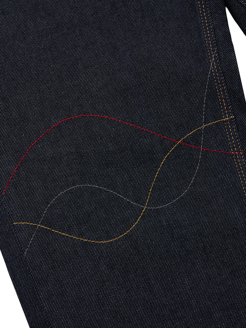 FURU RAW DENIM FLARE JEANS