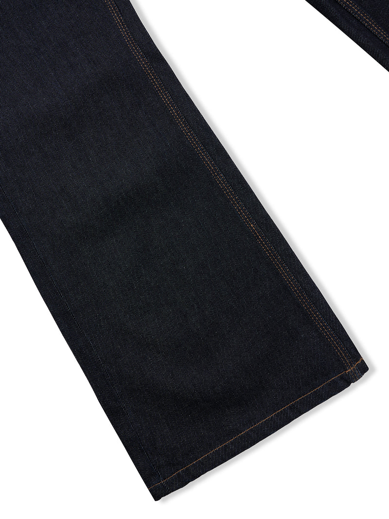 FURU RAW DENIM FLARE JEANS