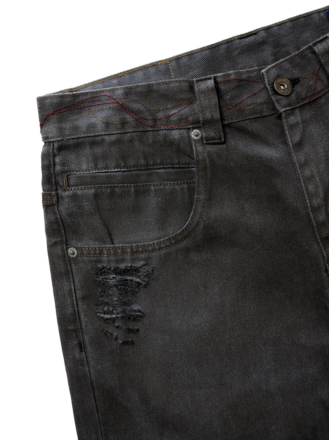 FURU GRAY FLARE DENIM JEANS