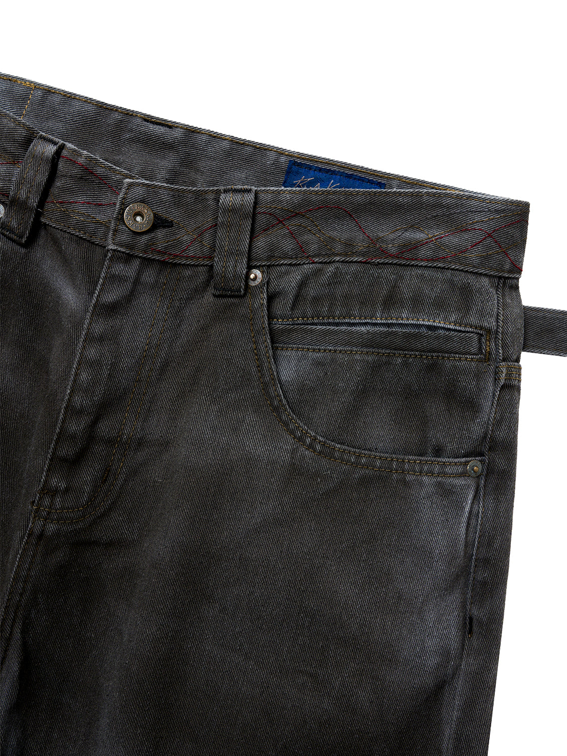 FURU GRAY FLARE DENIM JEANS