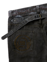FURU GRAY FLARE DENIM JEANS