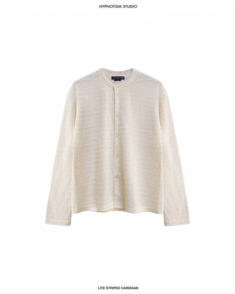 LITE STRIPED CARDIGAN