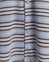 LIGHT BLUE LITE STRIPED CARDIGAN 