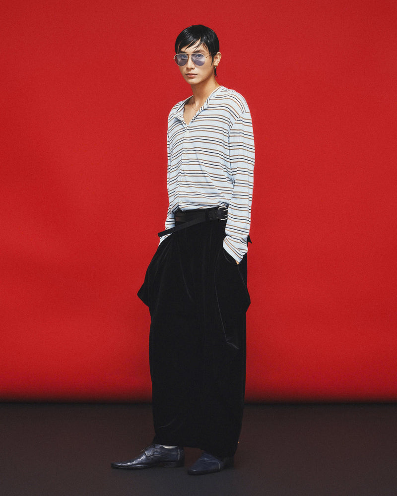 VELVET VAULT TROUSERS