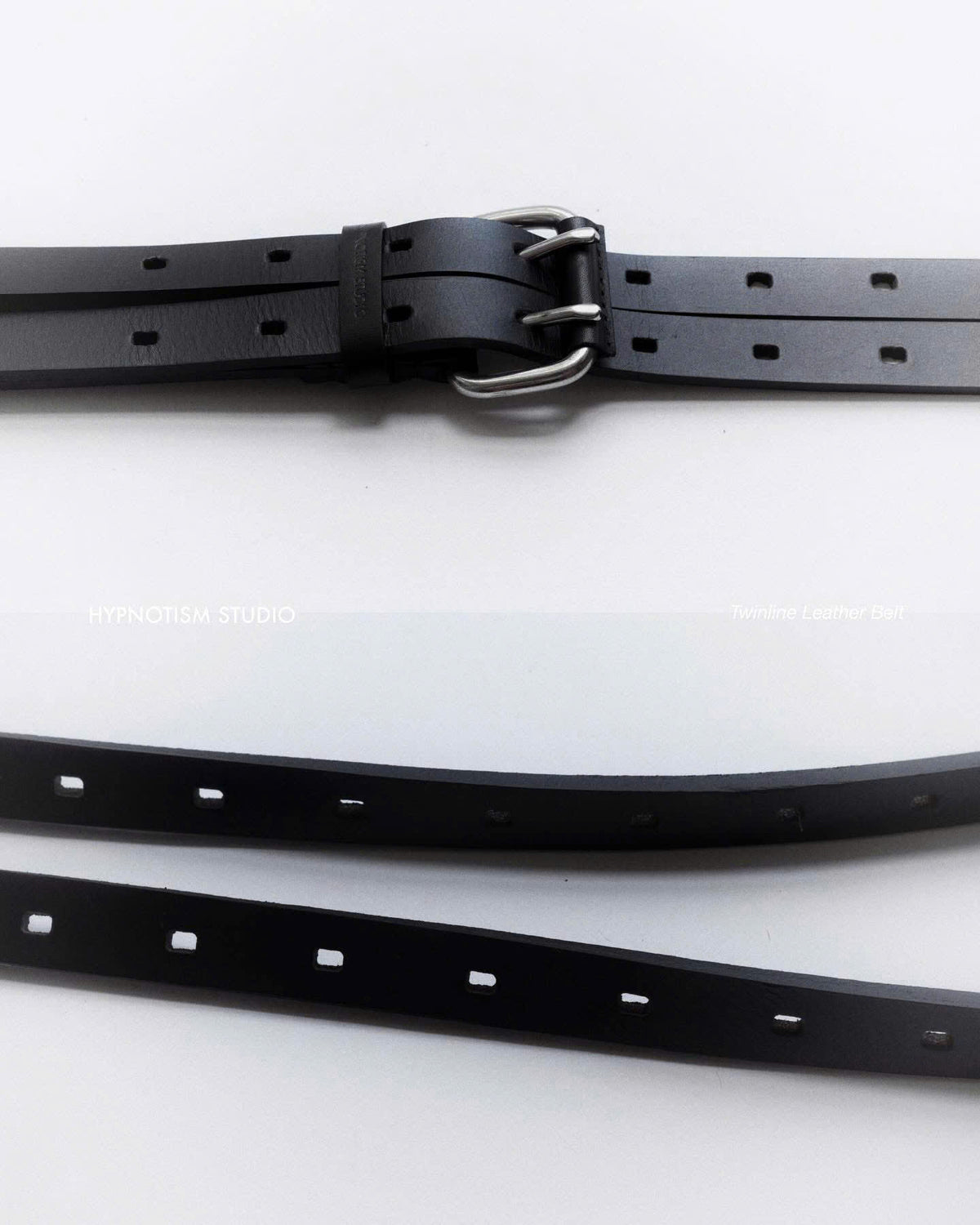 TWINLINE LEATHER BELT