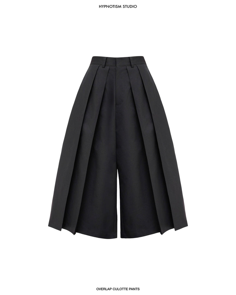OVERLAP CULOTTE PANTS