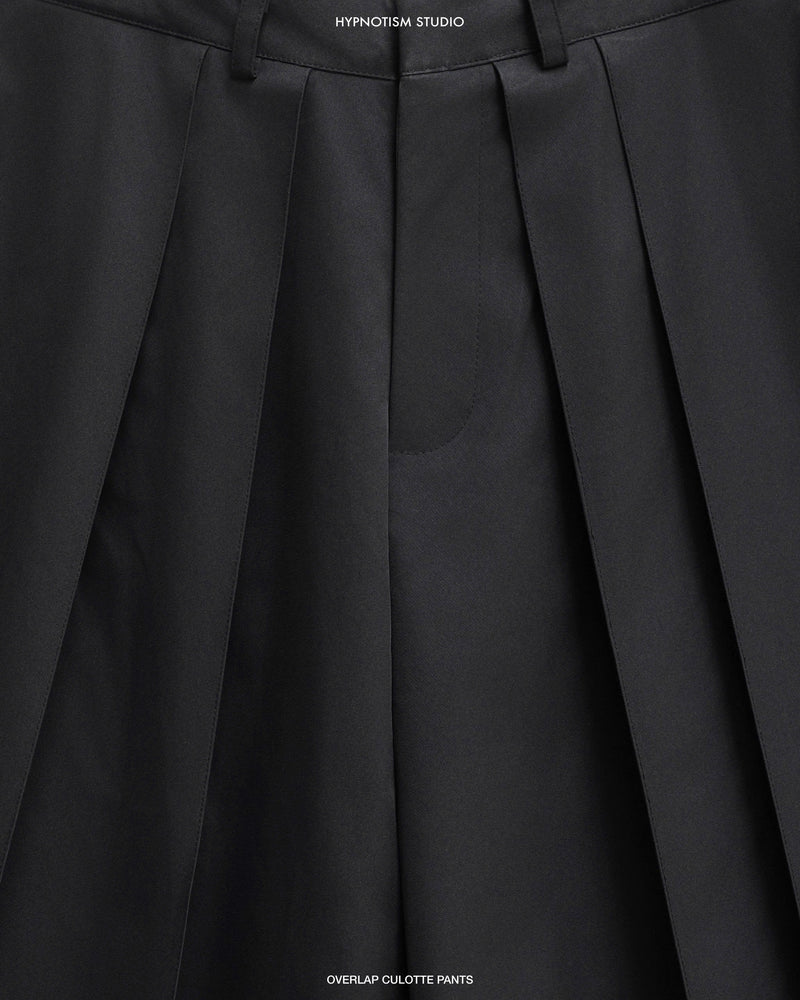 OVERLAP CULOTTE PANTS